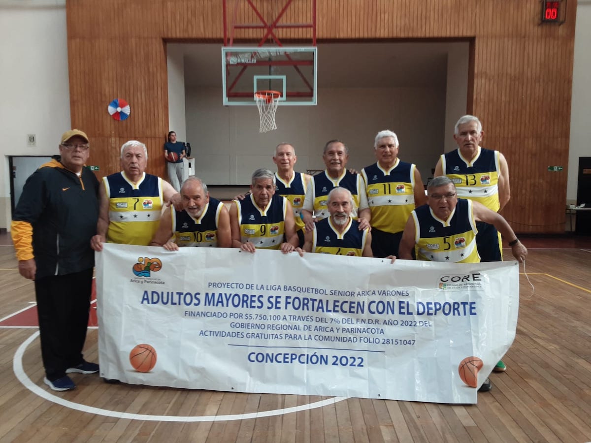 Arica brilló en nacional de básquetbol seniors en Concepción - Arica365  ¡Noticias, eventos, deportes y cultura regional!